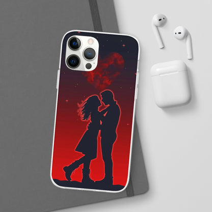 Romantic Couple Flexi Case - Colorwink