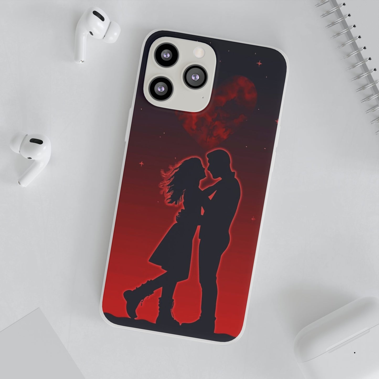 Romantic Couple Flexi Case - Colorwink