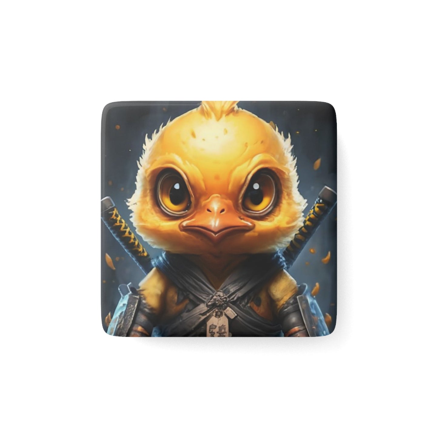 Samurai Chick Fridge Magnet - Colorwink