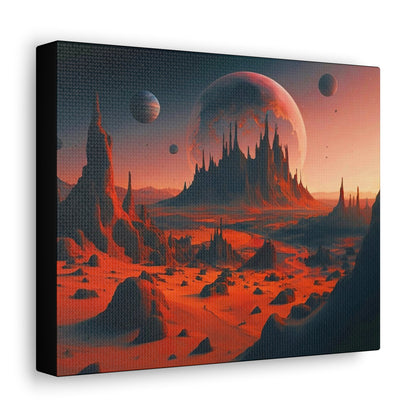 Sci-Fi View Canvas - Colorwink