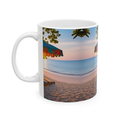 Serene Beach Coffee Mug - Colorwink