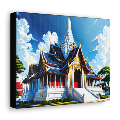 Siam Temple Art Canvas - Colorwink