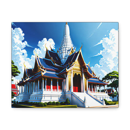 Siam Temple Art Canvas - Colorwink