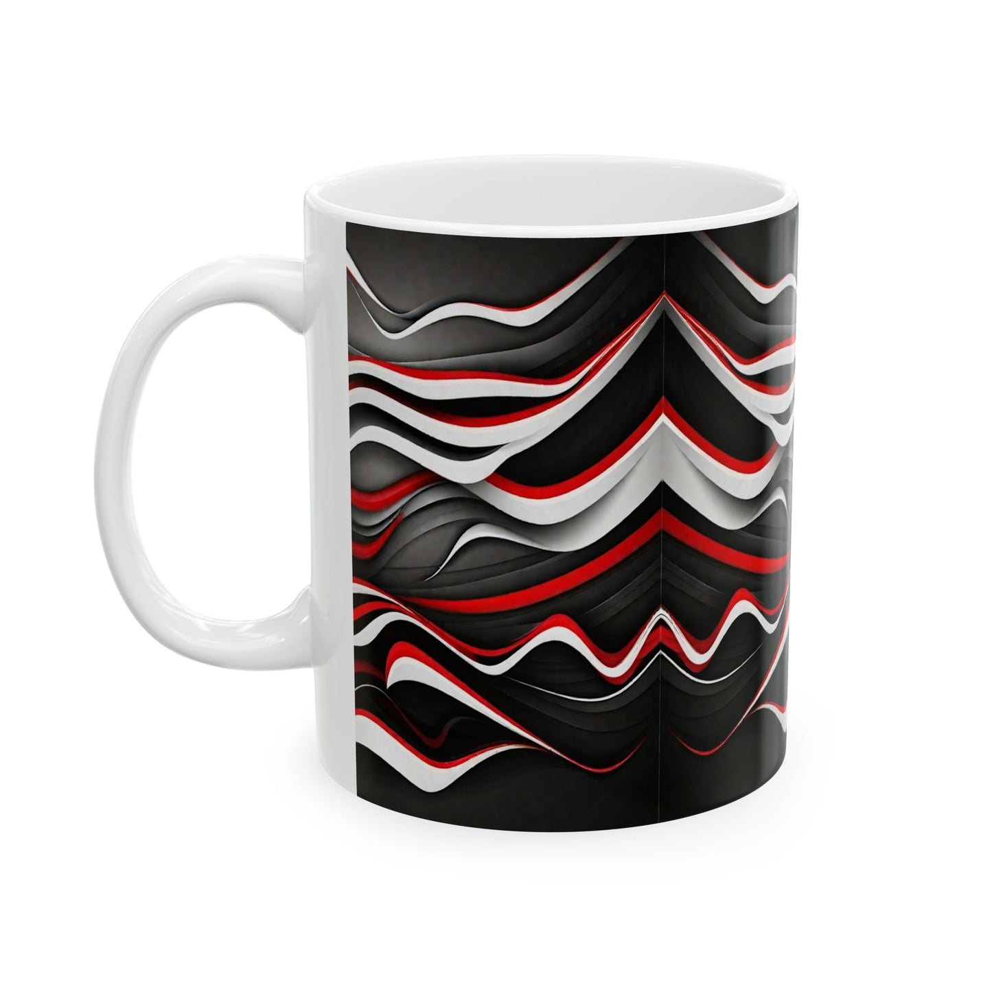 Silk Thread Pattern Coffee Mug - Colorwink