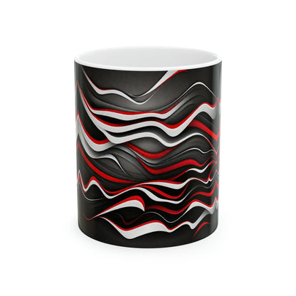 Silk Thread Pattern Coffee Mug - Colorwink