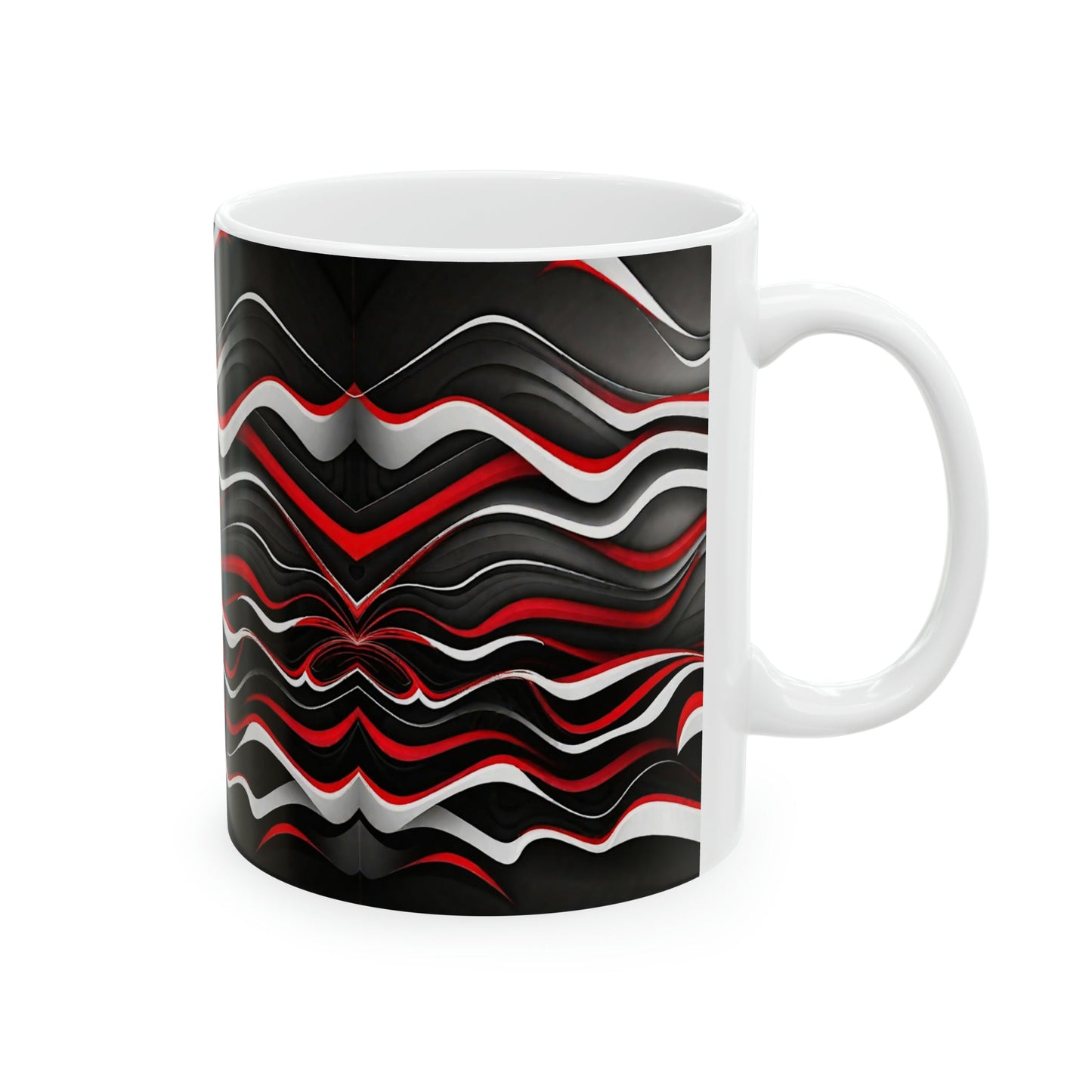 Silk Thread Pattern Coffee Mug - Colorwink