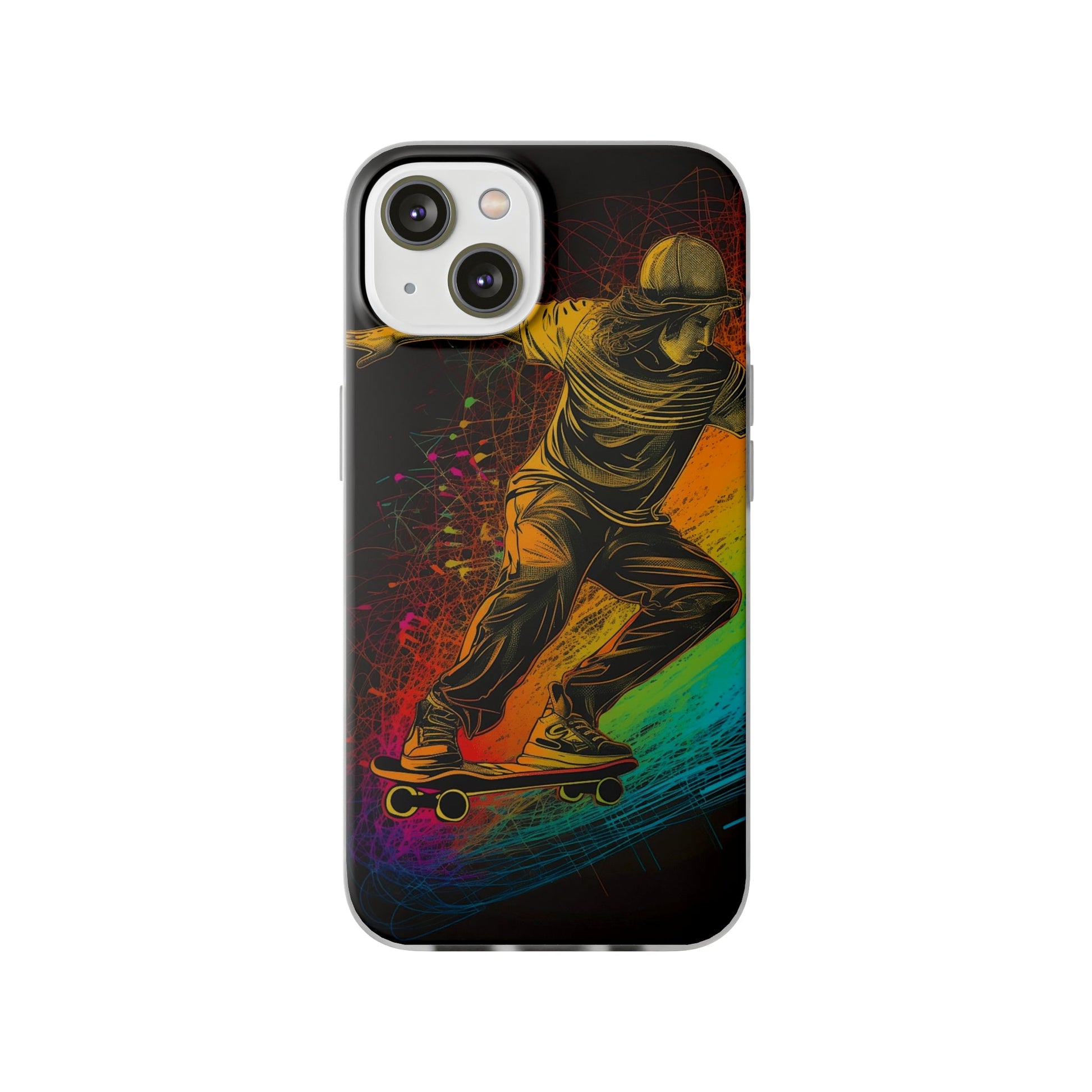 Skateboarding Flexi Case - Colorwink