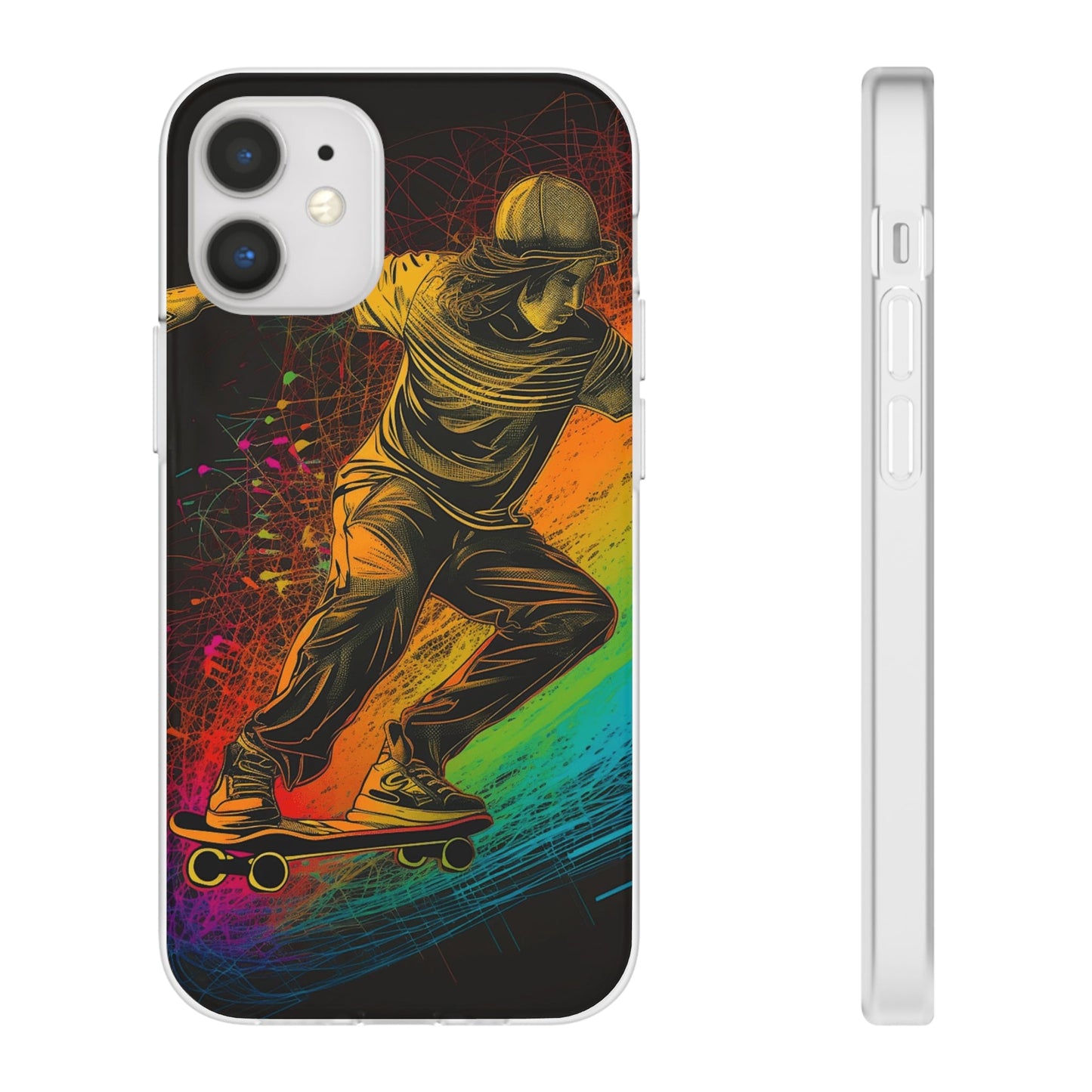 Skateboarding Flexi Case - Colorwink