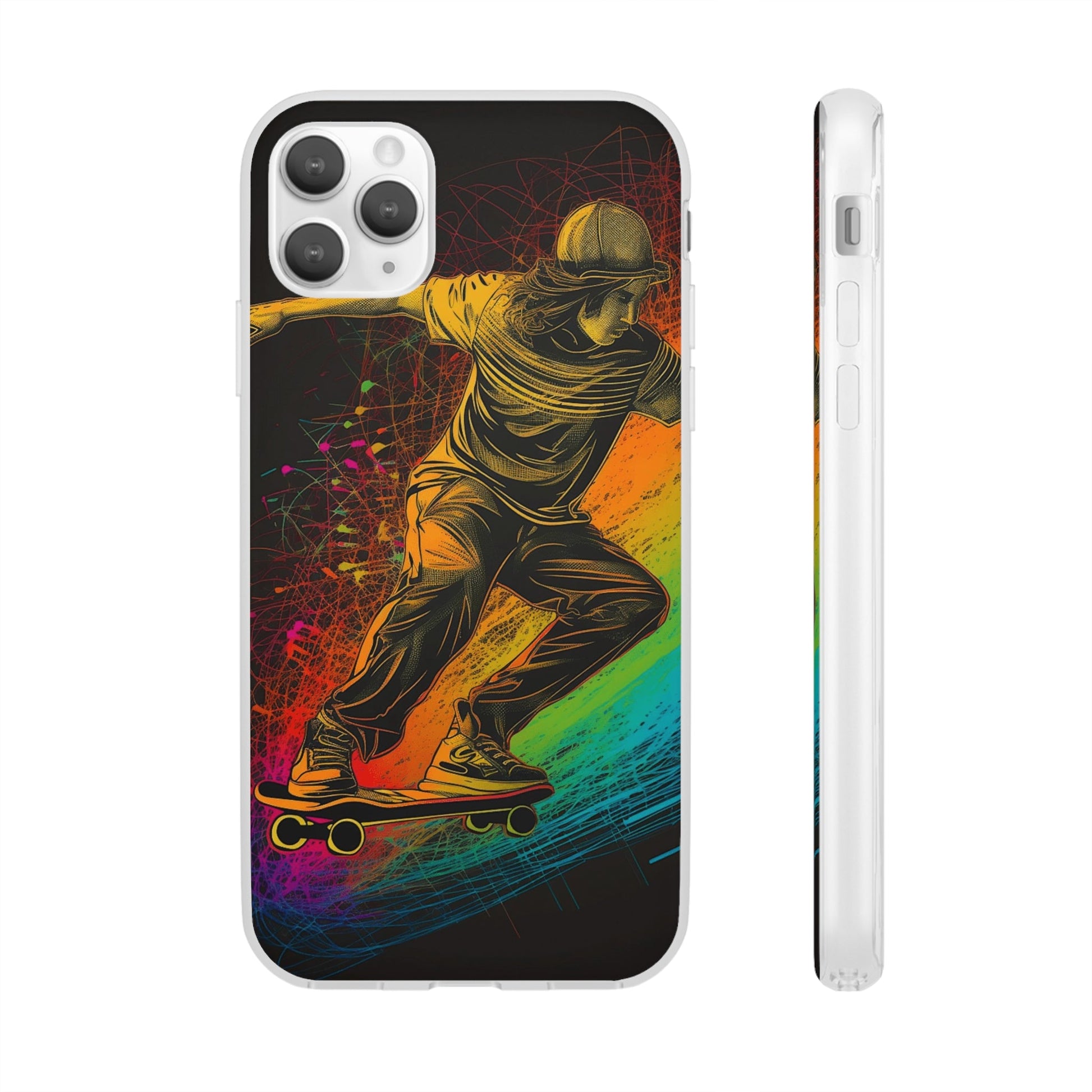 Skateboarding Flexi Case - Colorwink