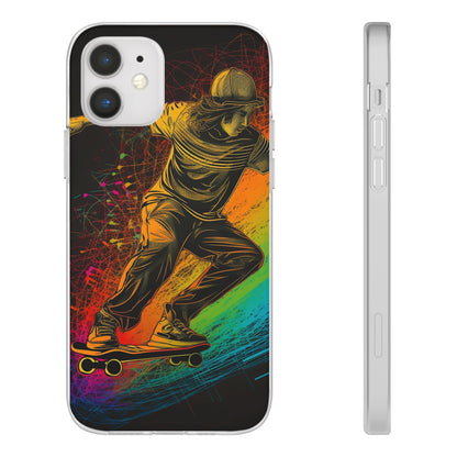 Skateboarding Flexi Case - Colorwink