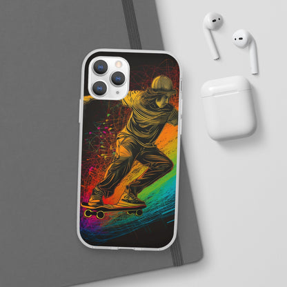 Skateboarding Flexi Case - Colorwink