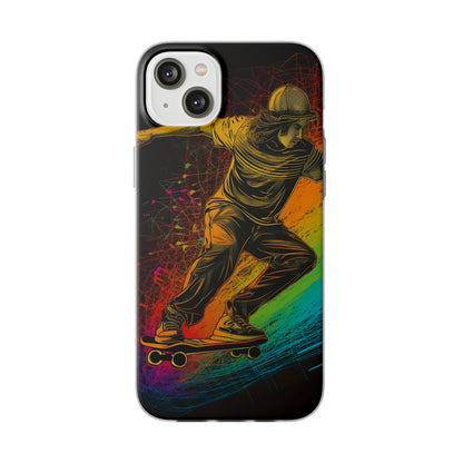 Skateboarding Flexi Case - Colorwink