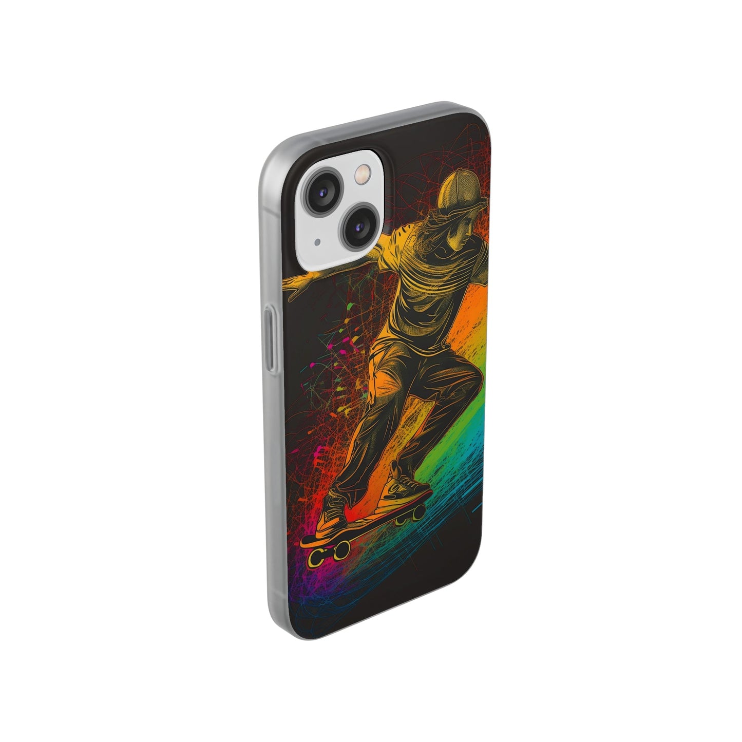 Skateboarding Flexi Case - Colorwink