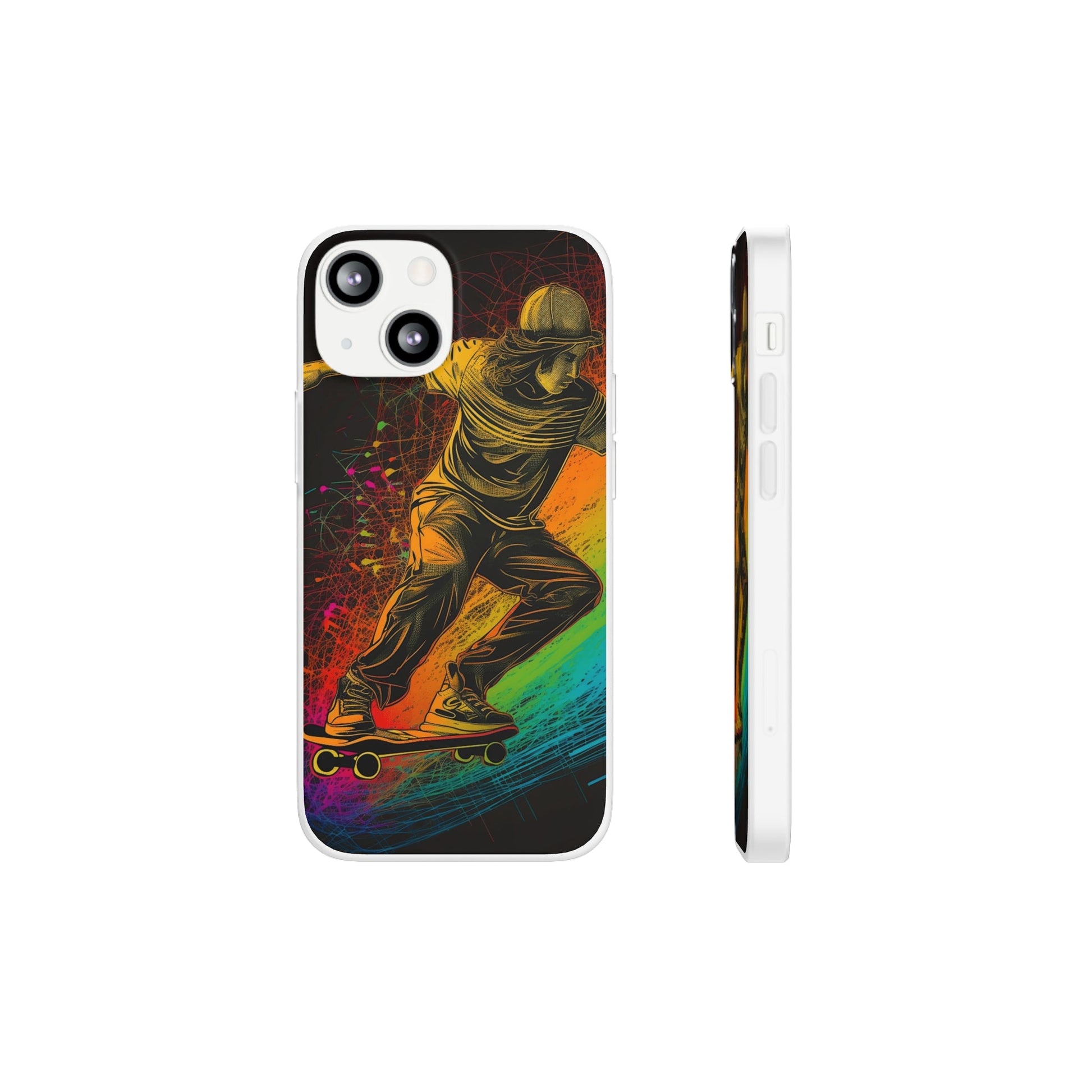 Skateboarding Flexi Case - Colorwink