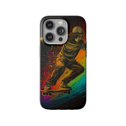 Skateboarding Flexi Case - Colorwink