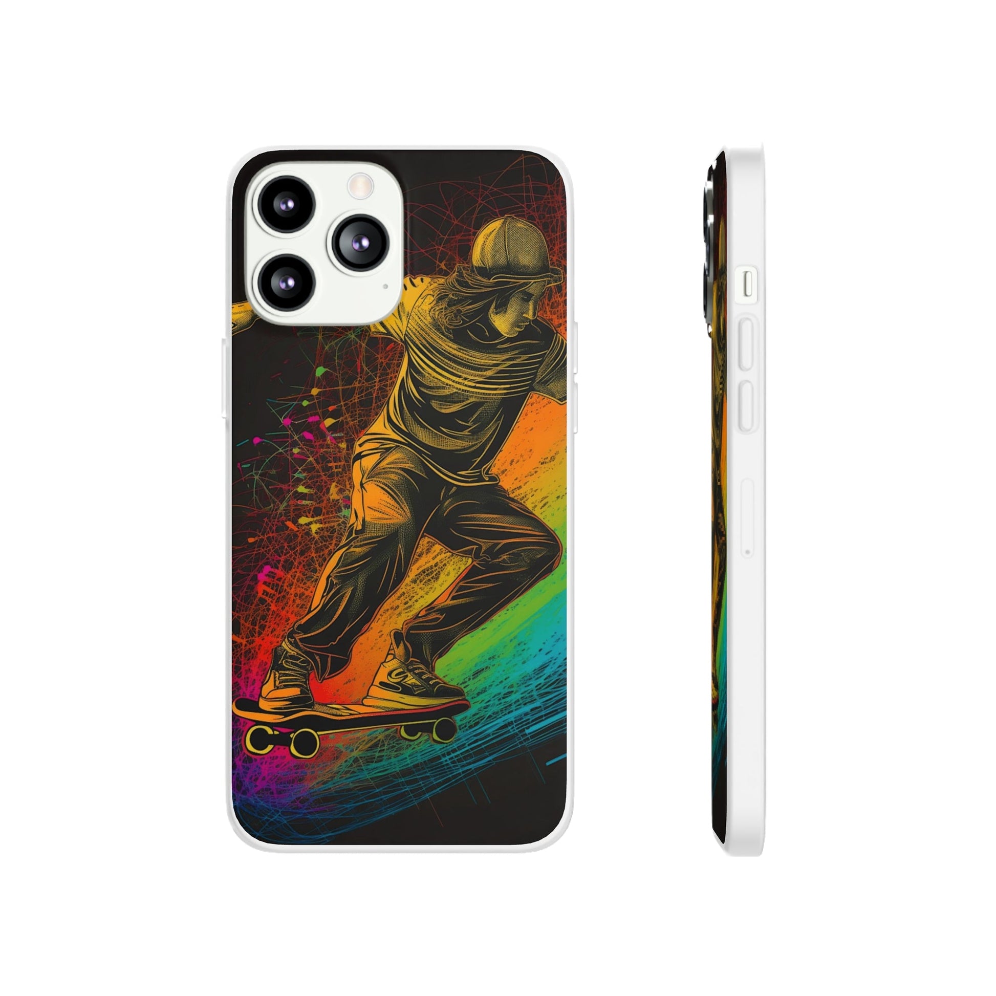 Skateboarding Flexi Case - Colorwink