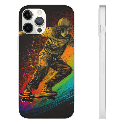 Skateboarding Flexi Case - Colorwink