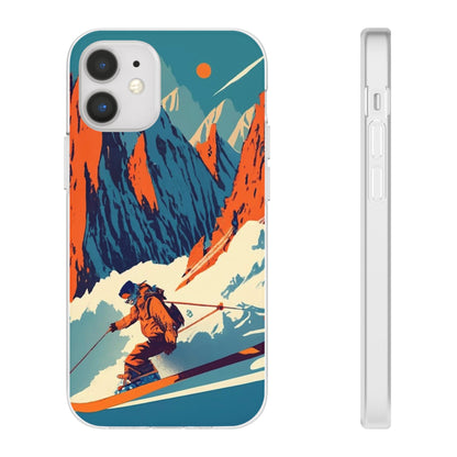 Skiing Flexi Case - Colorwink