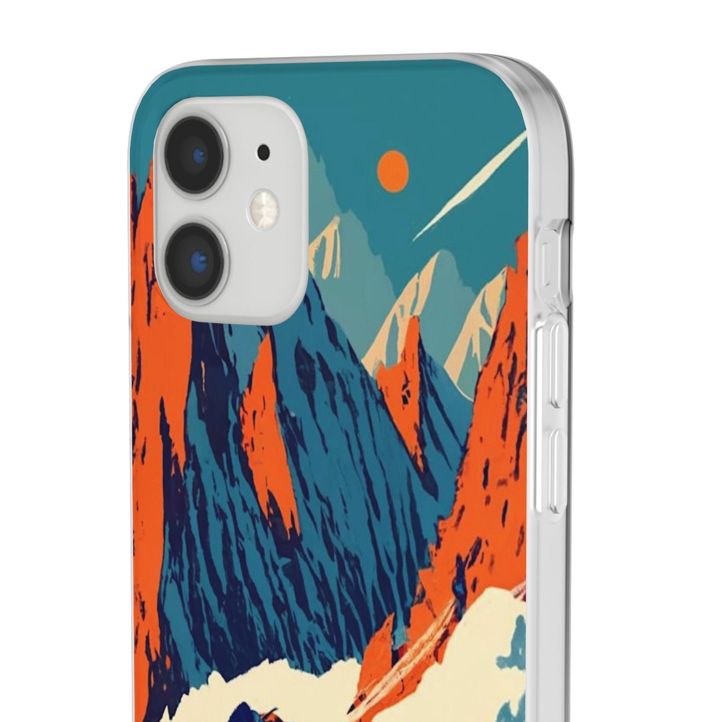 Skiing Flexi Case - Colorwink