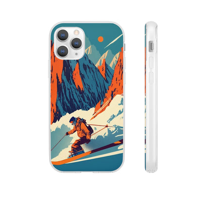 Skiing Flexi Case - Colorwink