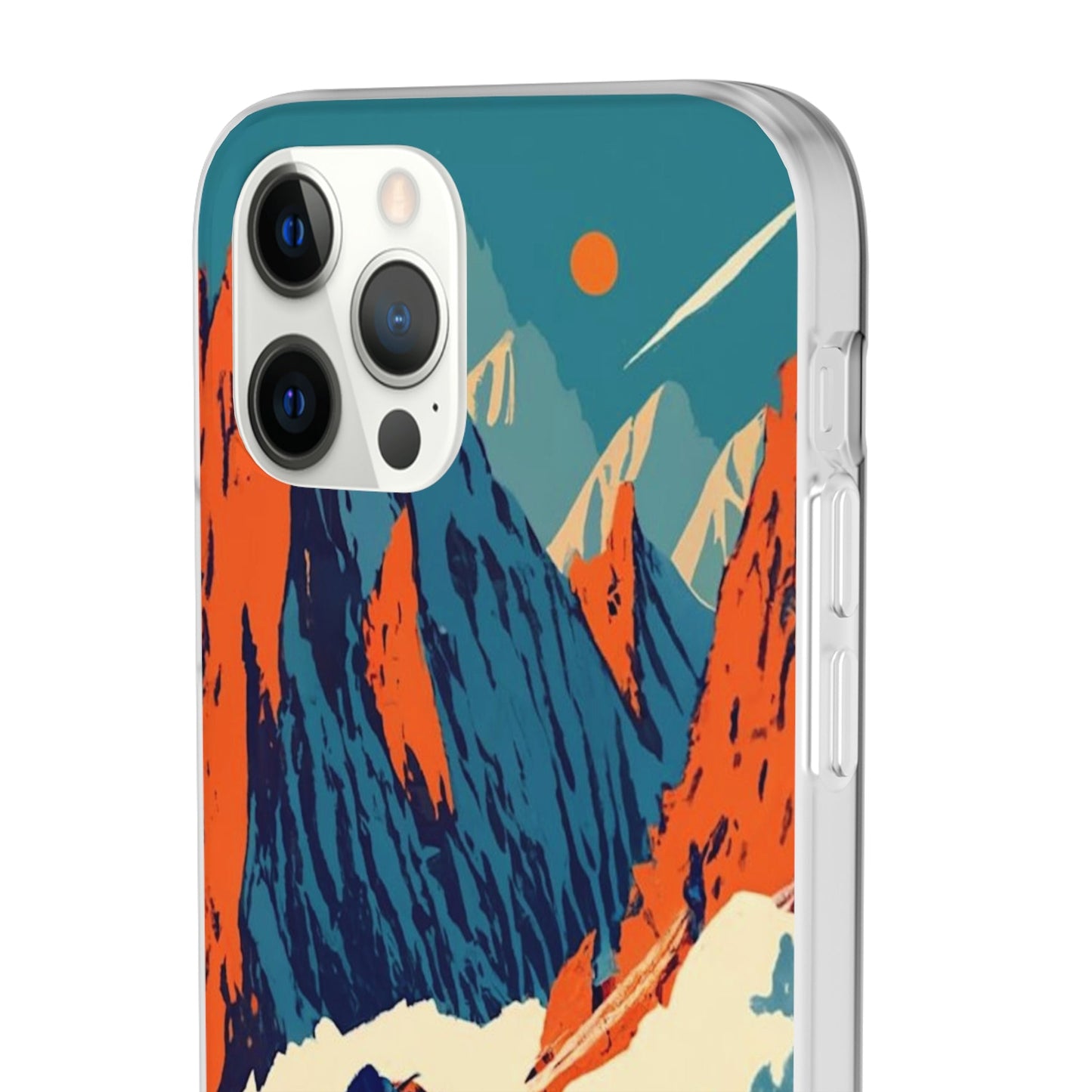 Skiing Flexi Case - Colorwink