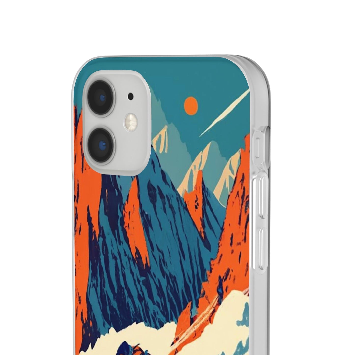 Skiing Flexi Case - Colorwink