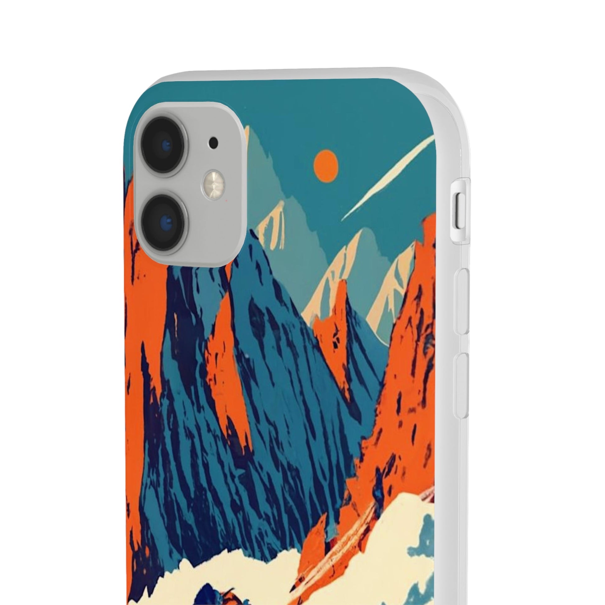 Skiing Flexi Case - Colorwink