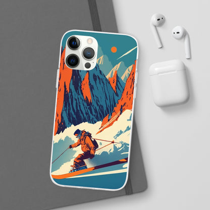 Skiing Flexi Case - Colorwink