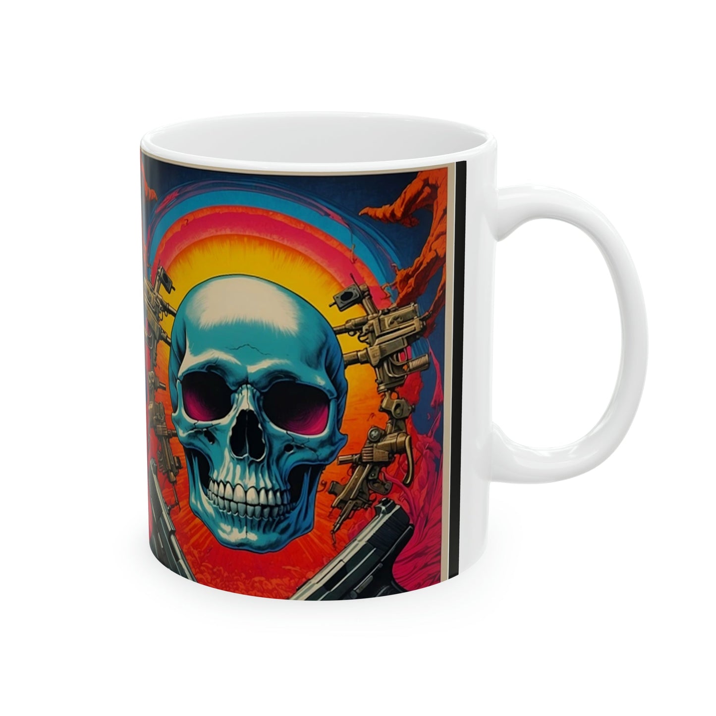 Skull Coffee Mug - Colorwink