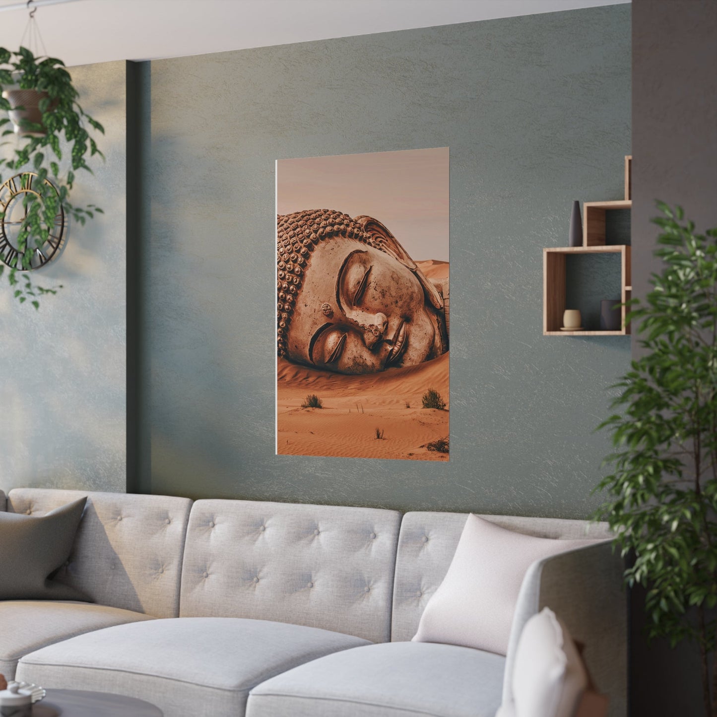 Sleeping Buddha Poster - Colorwink