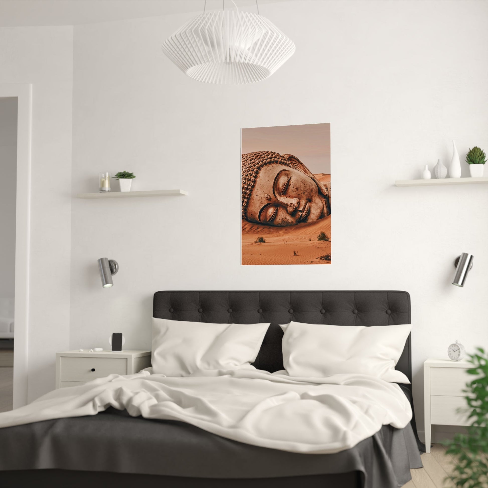 Sleeping Buddha Poster - Colorwink