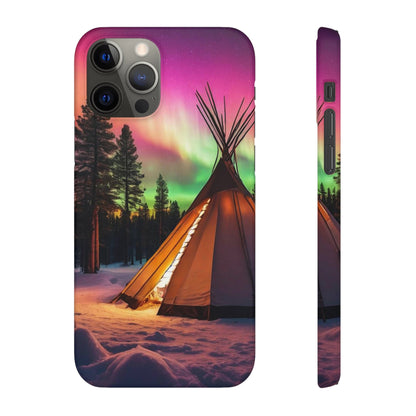 Snow Camper Snap Case - Colorwink