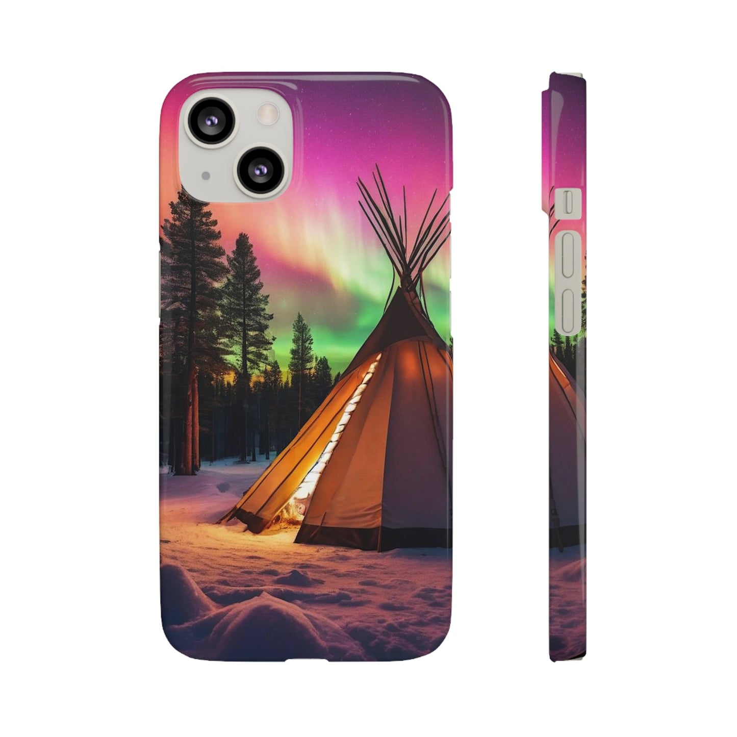 Snow Camper Snap Case - Colorwink