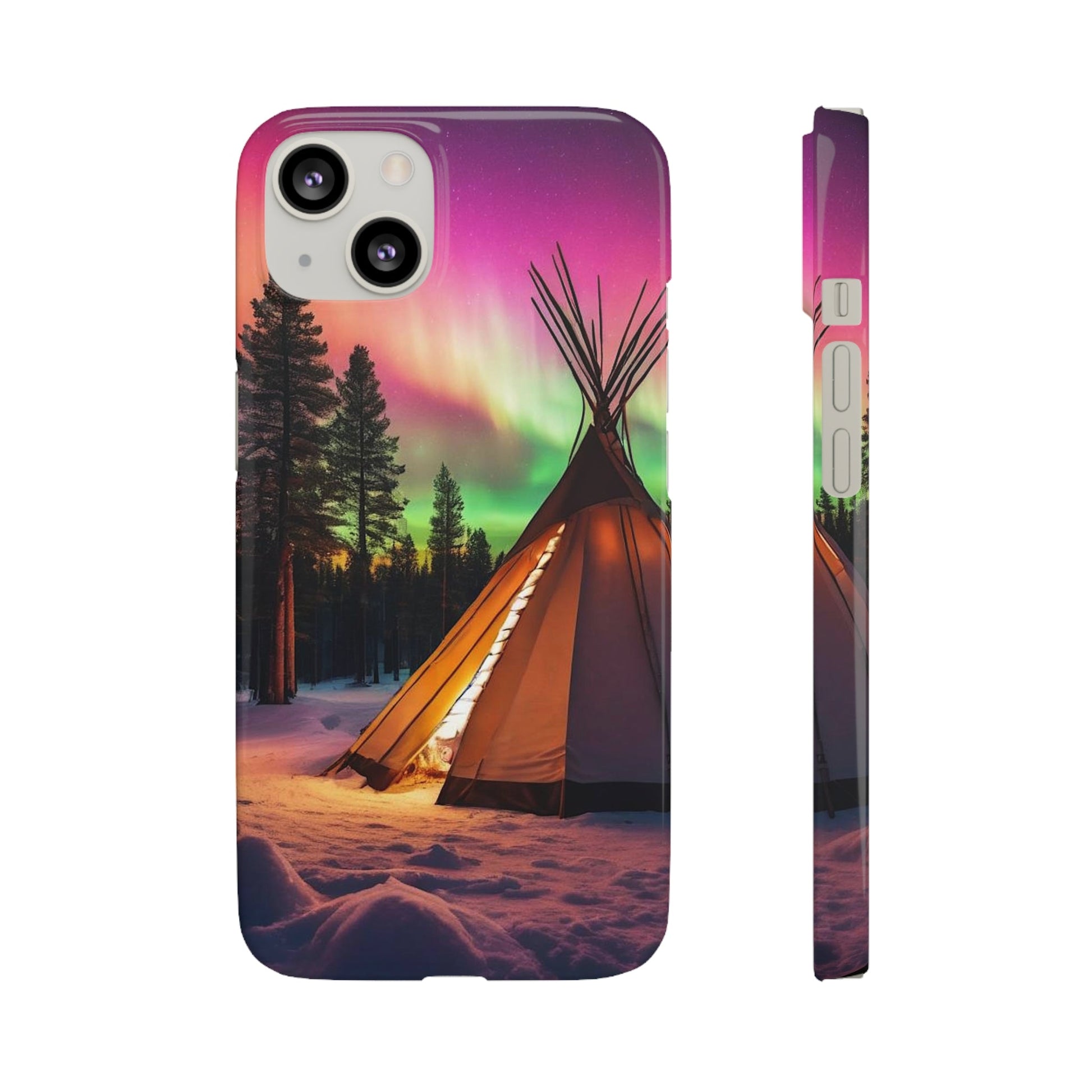 Snow Camper Snap Case - Colorwink