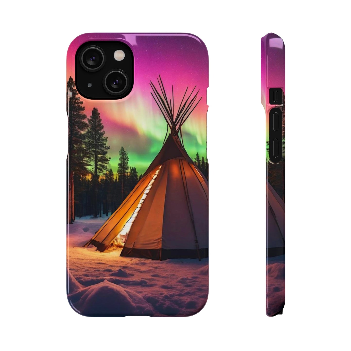 Snow Camper Snap Case - Colorwink