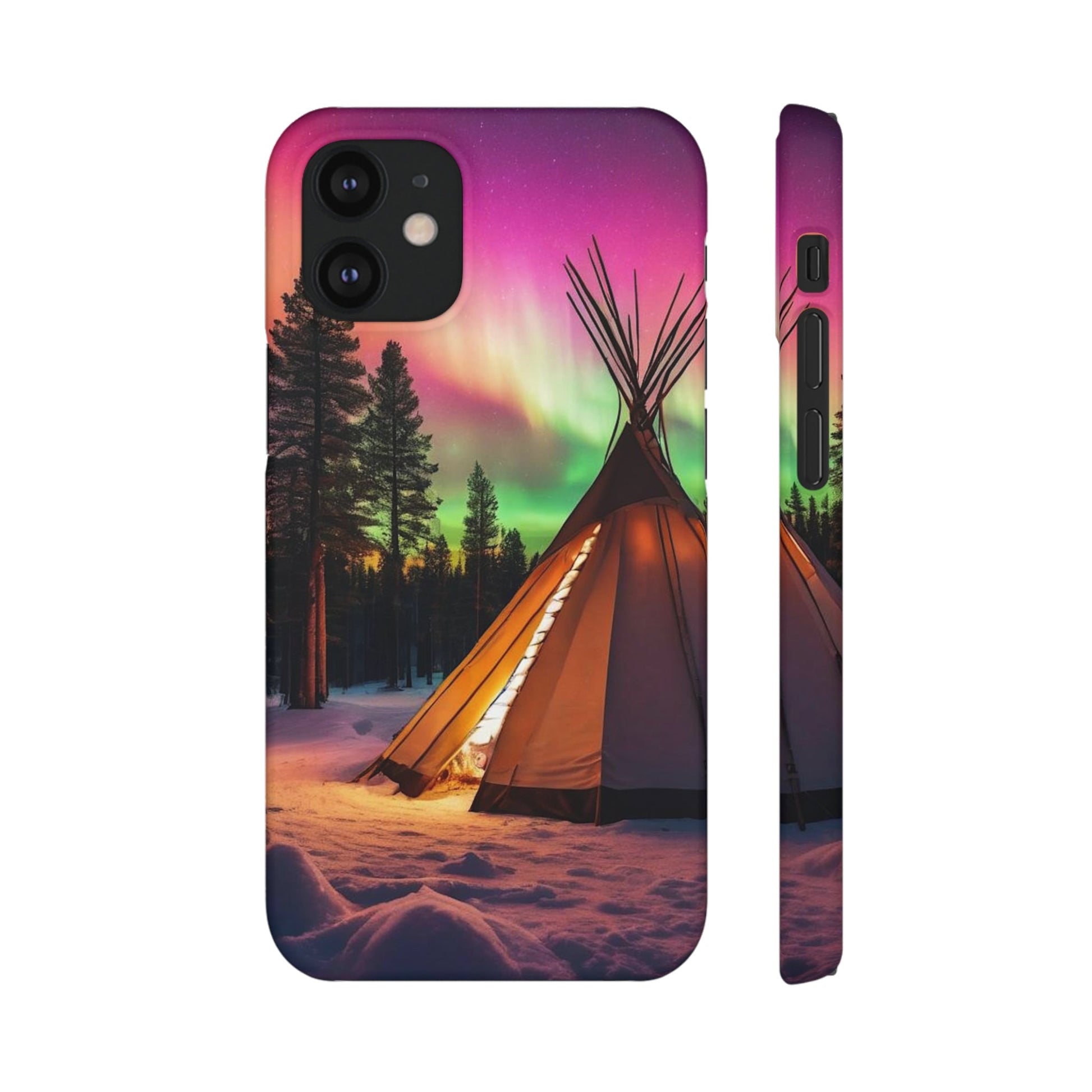 Snow Camper Snap Case - Colorwink