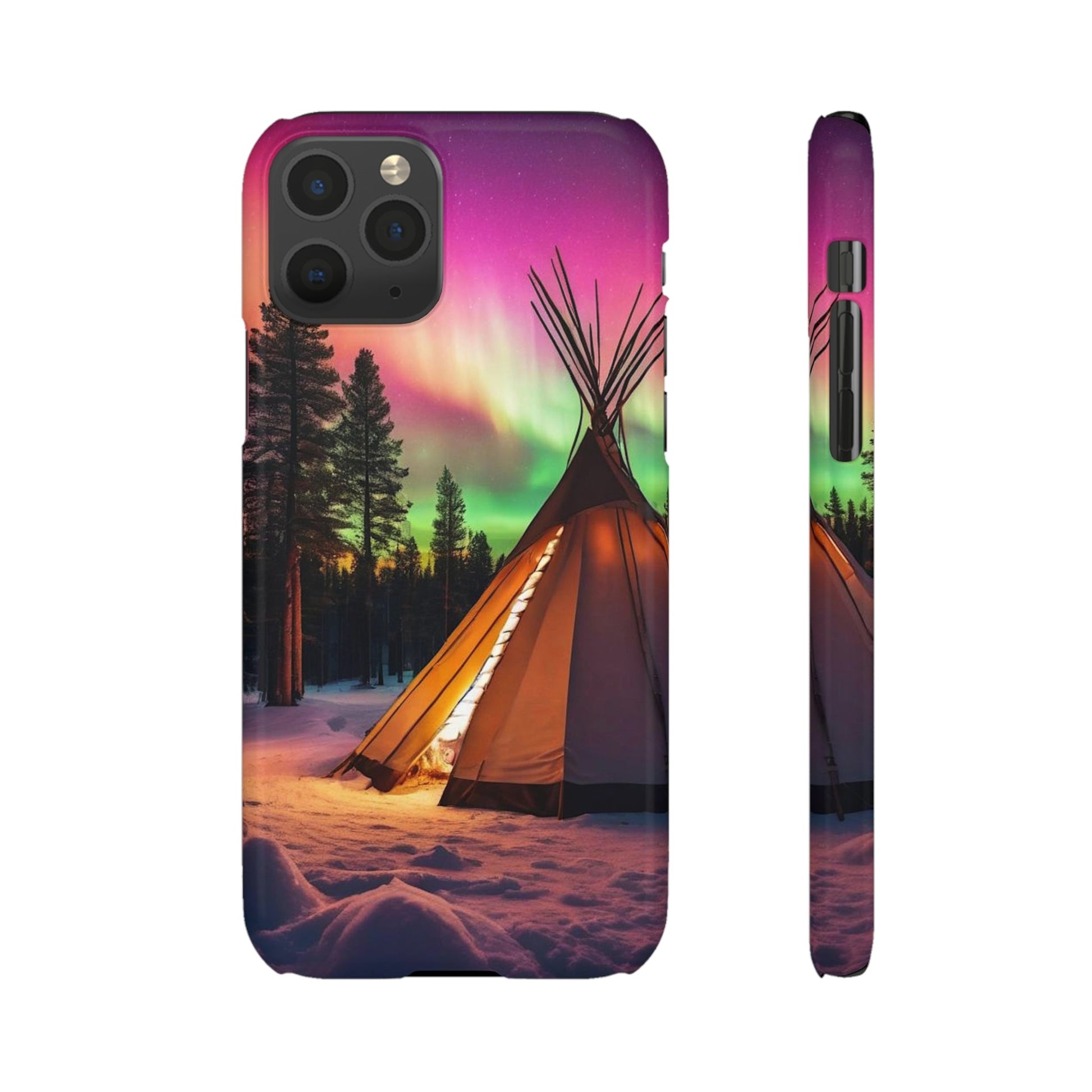 Snow Camper Snap Case - Colorwink