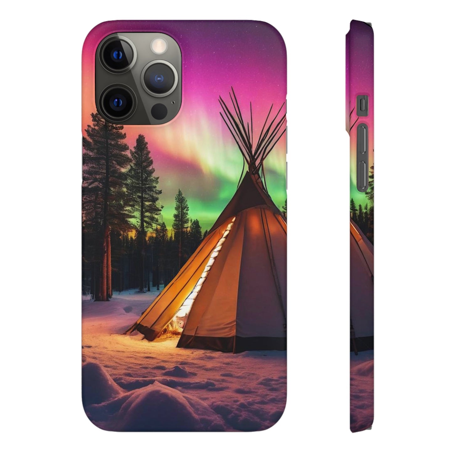 Snow Camper Snap Case - Colorwink