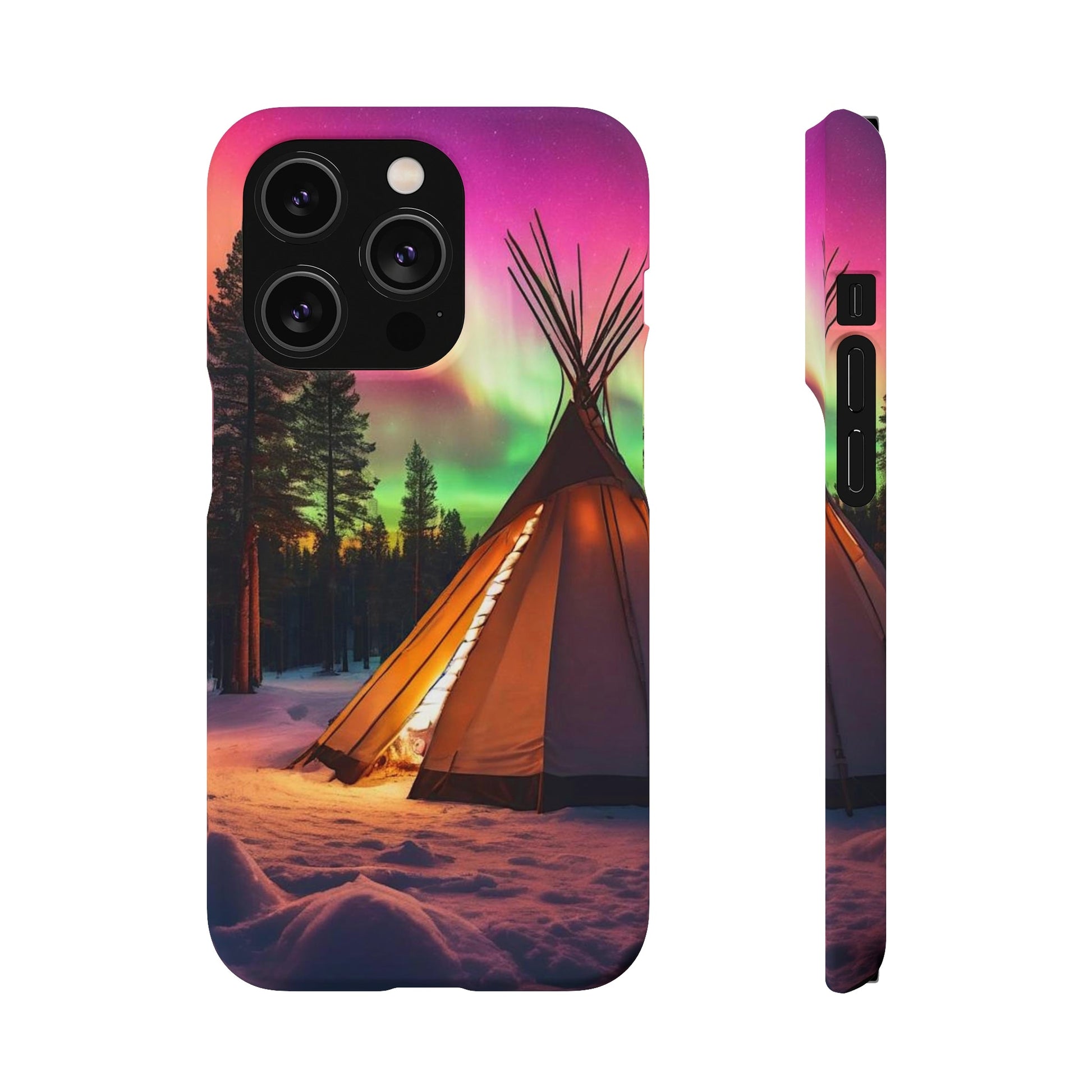 Snow Camper Snap Case - Colorwink