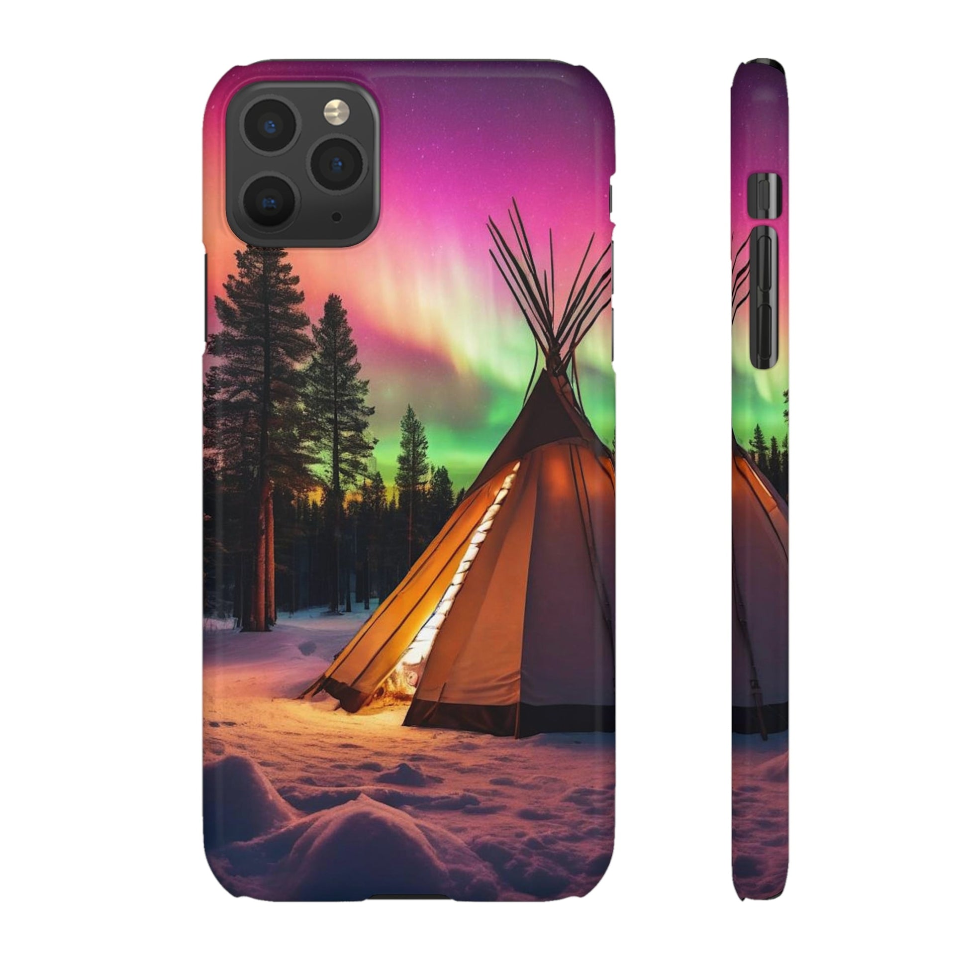 Snow Camper Snap Case - Colorwink