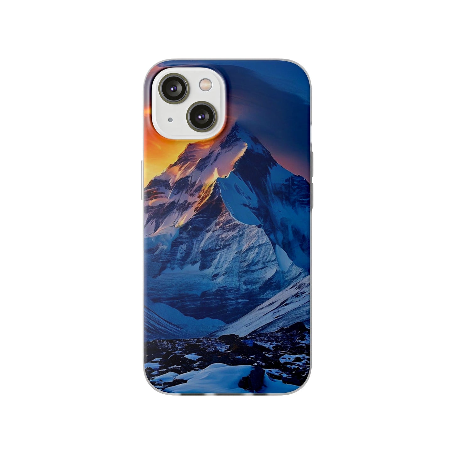 Snow-Capped Peaks Flexi Case - Colorwink