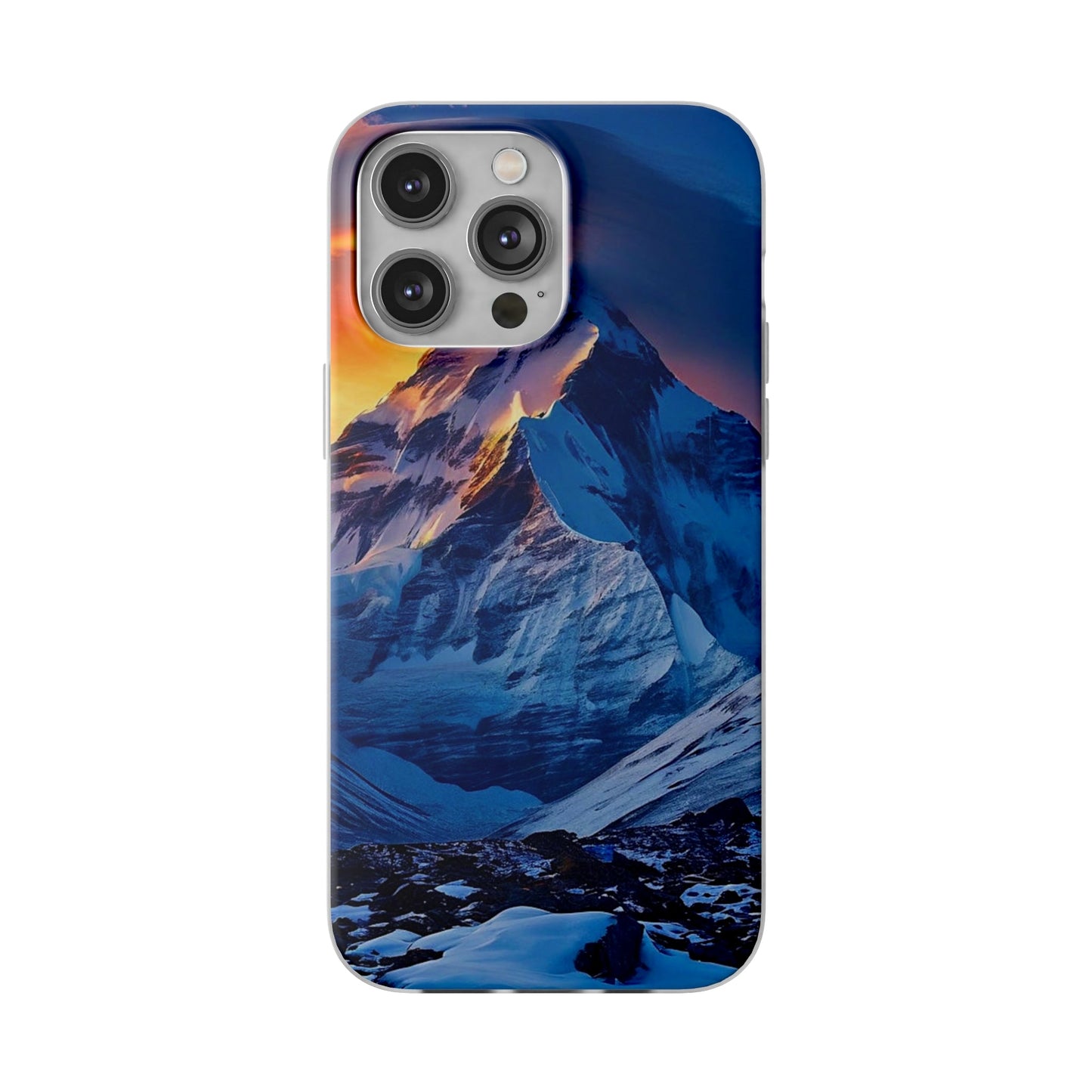 Snow-Capped Peaks Flexi Case - Colorwink