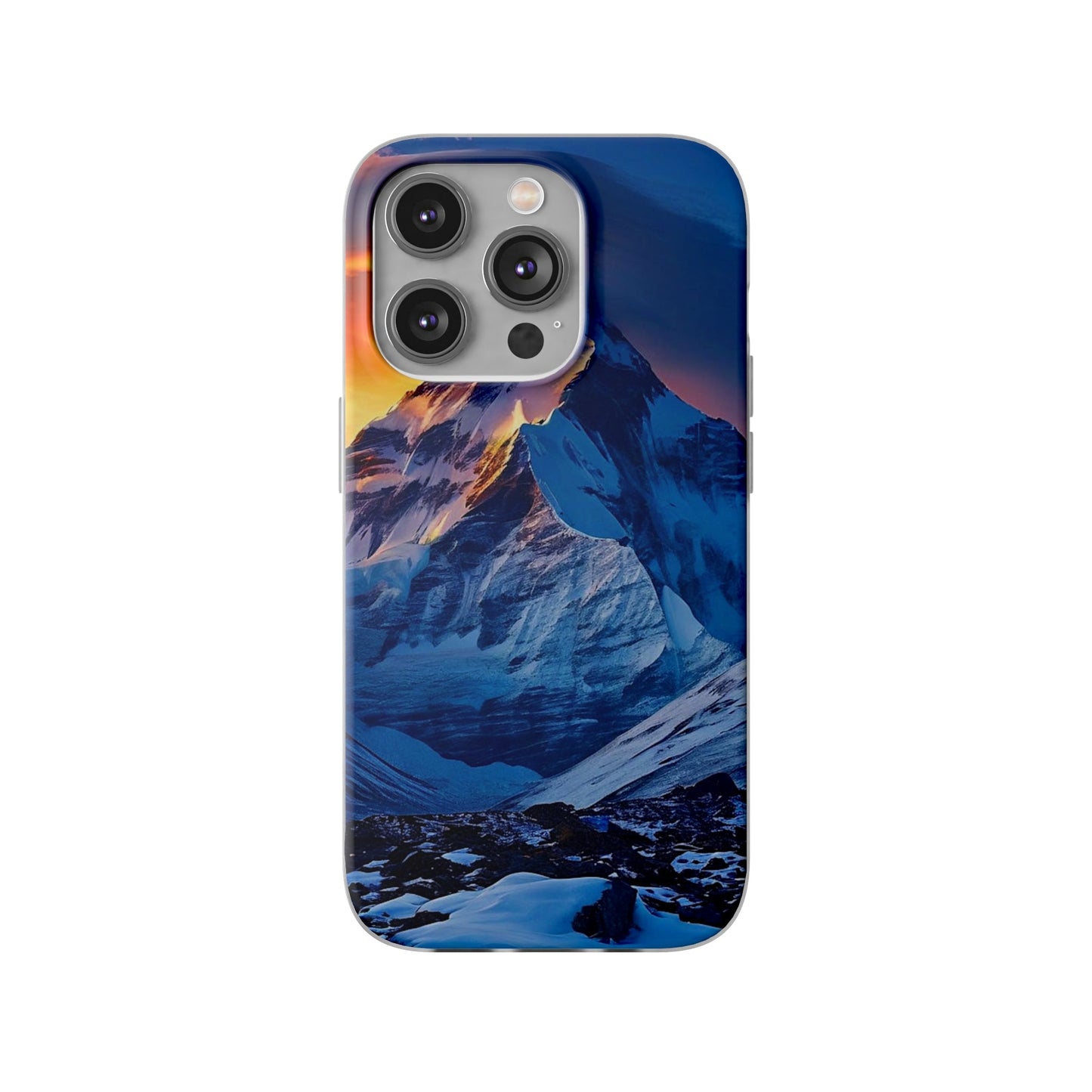 Snow-Capped Peaks Flexi Case - Colorwink