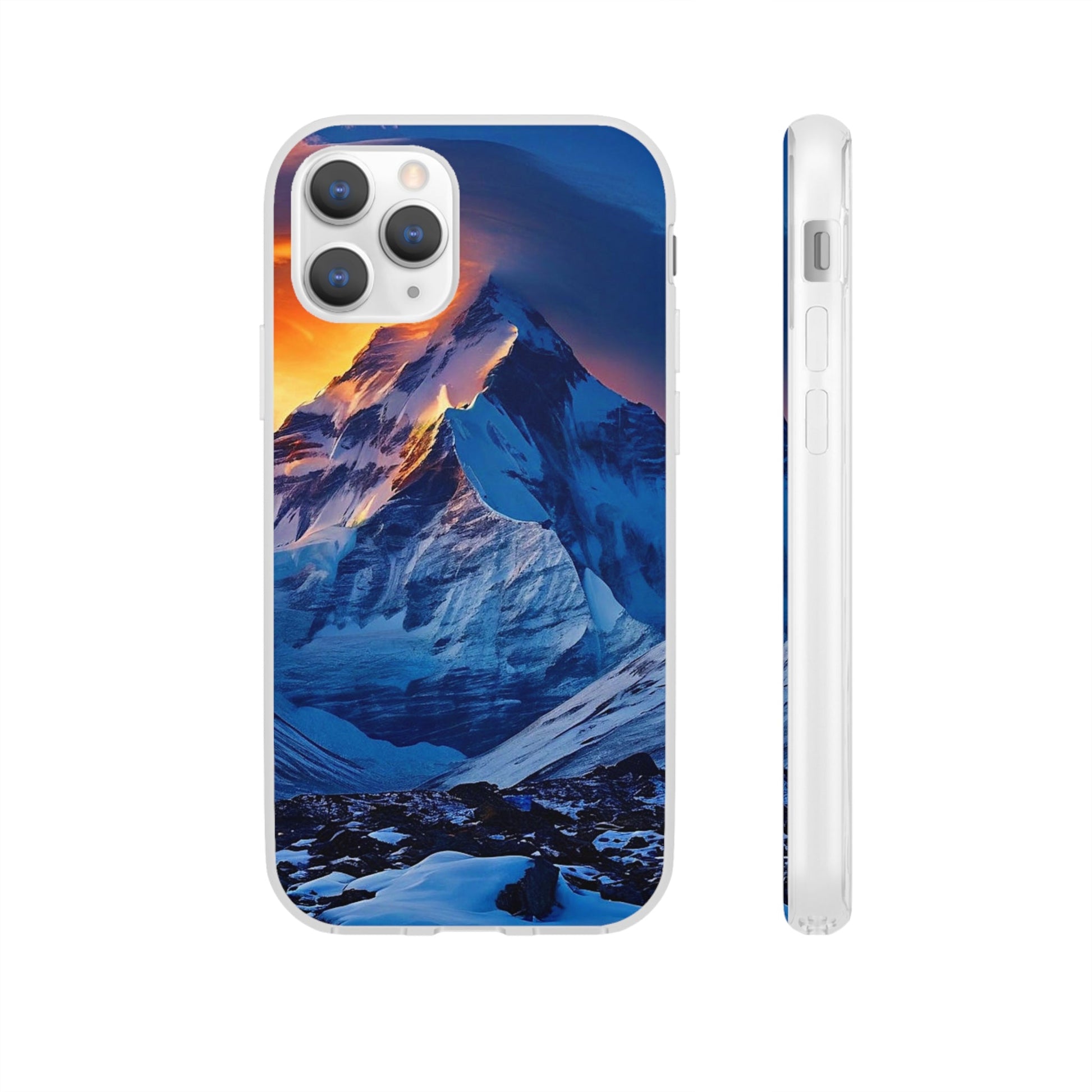 Snow-Capped Peaks Flexi Case - Colorwink