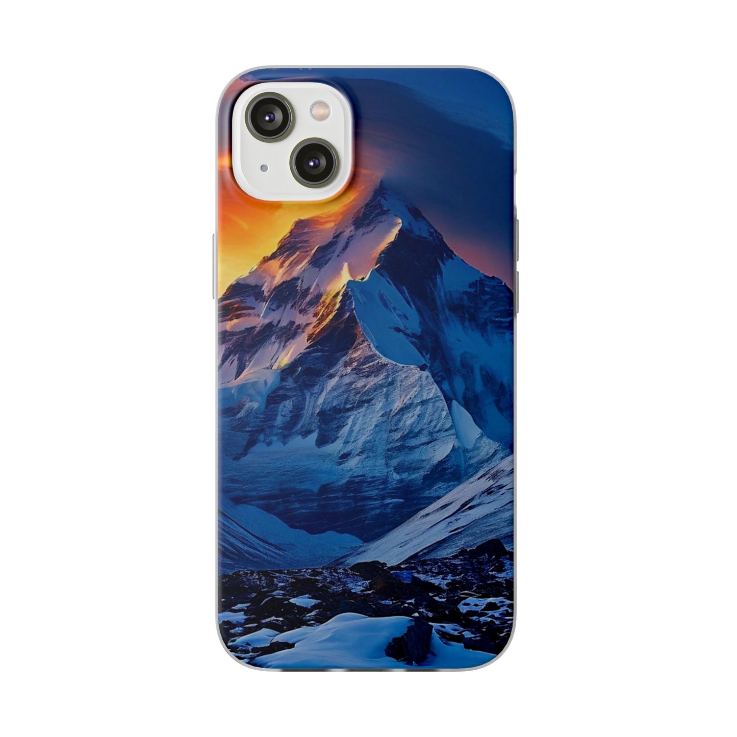 Snow-Capped Peaks Flexi Case - Colorwink