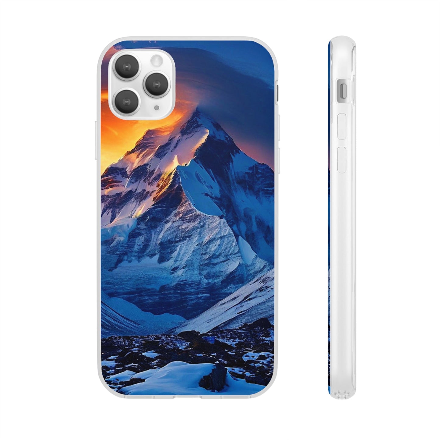 Snow-Capped Peaks Flexi Case - Colorwink