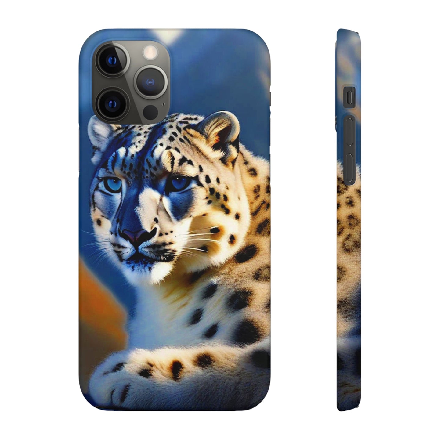 Snow Leopard Snap Case - Colorwink