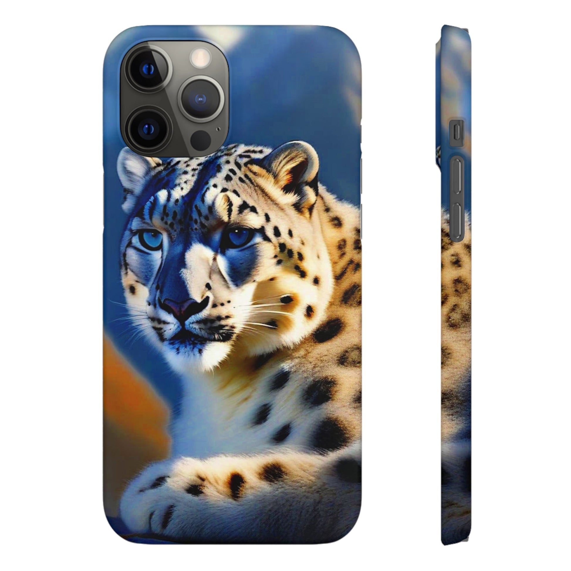 Snow Leopard Snap Case - Colorwink