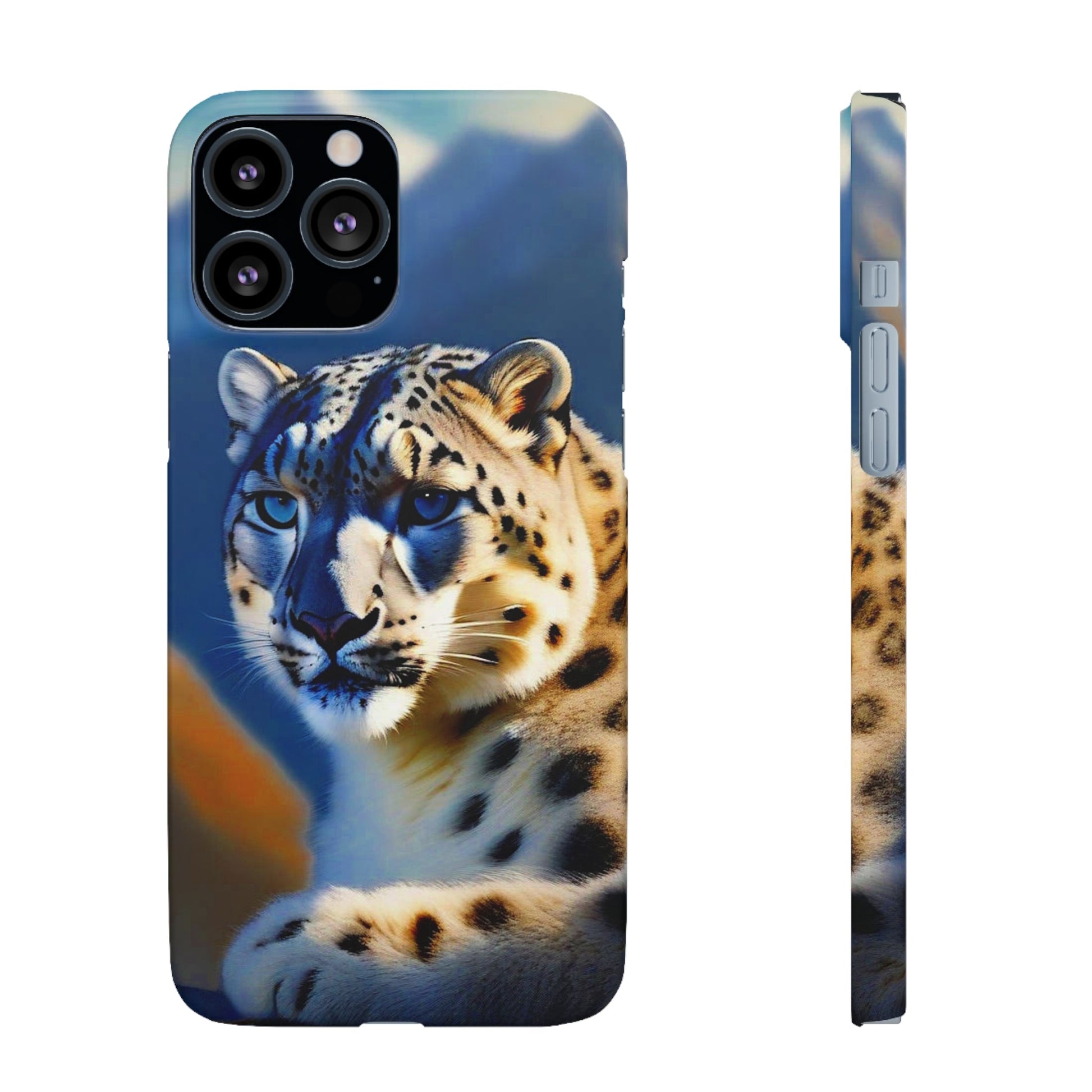 Snow Leopard Snap Case - Colorwink