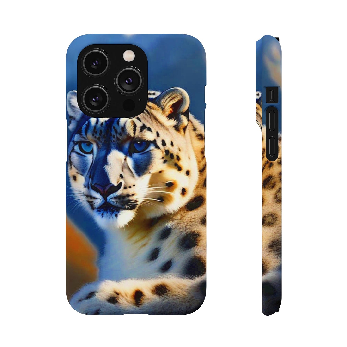 Snow Leopard Snap Case - Colorwink